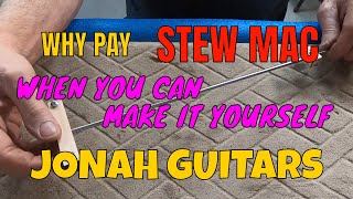 WHY PAY STEWMAC MAKE YOUR OWN SADDLEMATIC JONAH GUITARS SADDLEMATIC GUITAR BUILDING [upl. by Ardnaed]