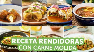 Recetas rendidoras con carne molida  Kiwilimón [upl. by Aillicsirp285]