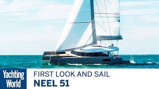 Neel 51 Trimaran  First Sail  Yachting World [upl. by Alpert]