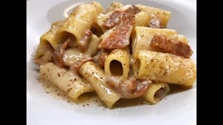 RIGATONI ALLA GRICIA  CUCINANDOMELAGODO [upl. by Hamer]