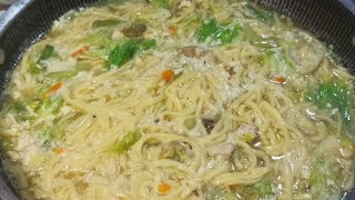 Paano magluto ng miki noodles soup  seguradong mapapahigop ka sa sarap ng sabaw  chicken soup [upl. by Ojahtnamas857]