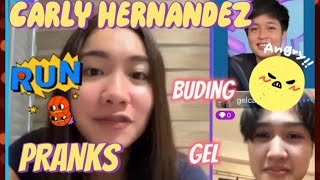 CARLY HERNANDEZ NAG PRANK KAY GEL CANUYA AT BUDING DUREMDES KABADO YARN MERONG MALAPIT NANG MADULAS [upl. by Towroy12]