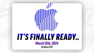 Apple March 2024 Event LEAKS  This Changes EVERYTHING [upl. by Akeihsat87]