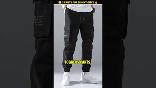 3 pants for skinny guys  shorts pants MrBeast [upl. by Notreb]