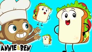 Whats In Your Sandwich 🥪  Nursery Rhymes And Songs For Kids [upl. by Aileno]