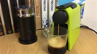 Nespresso Essenza Mini 濃縮沖泡影片 [upl. by Seppala]