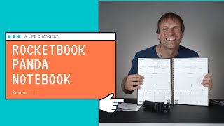 New Rocketbook Panda Planner Review [upl. by Cairns]