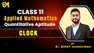 Class 11 Applied MathsClockML Aggarwalbinaymaheshwari2808 [upl. by Draned]