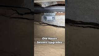 Seismic Retrofits in an Old House earthquakeengineering oldhouse portland oregon homeinspector [upl. by Naga]