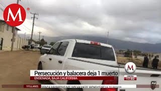 Balacera deja un muerto y dos lesionados en Ensenada [upl. by Markiv908]