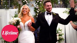 Emily amp Brennan Meet at Their Wedding  Married at First Sight S17 E1  Lifetime [upl. by Norok]