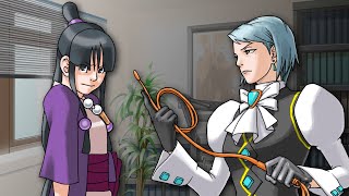 Franziska gets fooled by Mayas dubious prose objectionlol  Ace Attorney [upl. by Royo]