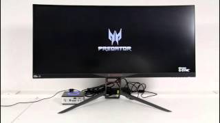 Cowcot TV Présentation écran Acer Predator X34 [upl. by Anitsahs]