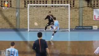 PÊNALTIS Argentina X Paraguai  Semifinal Eliminatórias SulAmericanas de Futsal 2016 [upl. by Pacorro271]