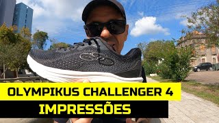 Olympikus Challenger 4  Impressões após 150 km [upl. by Darian133]