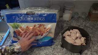 NINJA FOODi and FROZEN WINGS FROM FROZEN TO TABLE IN 30 MIN [upl. by Yrrot]