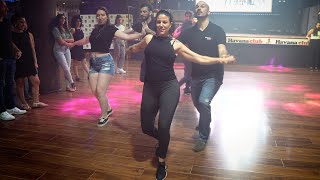 Moti amp Adi  Cuban Salsa Master class in Havana Club 15621 [upl. by Persian609]