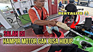 ZX25RR SALAH ISI PERTALAITE❗️MOTOR HAMPIR GAK NAYALA  Indonesia Motovlog 297 [upl. by Schulman]