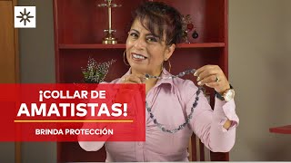 Tutorial de Bisutería ¡Collar de Amatista 😍💎💜 [upl. by Johen208]