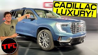 Do You Really Need a Cadillac The 2024 GMC Acadia Denali Aims to Be a Fullon Luxury Family Hauler [upl. by Somar]