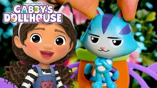 HOORAY CAT RAT Celebrating Friends with Gabby  GABBYS DOLLHOUSE TOY PLAY ADVENTURES [upl. by Adnimra]