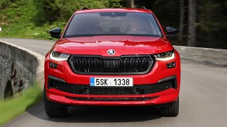 New Skoda KODIAQ SPORTLINE 2022  DRIVING exterior amp interior [upl. by Rattray]