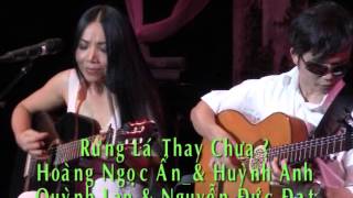 Rừng Lá Thay Chưa  Quỳnh Lan amp Nguyễn Đức Đạt In Live show of Mien Du Dalat [upl. by Yssak]