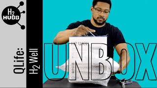 UNBOX QLife H2 Well  H2 Water Pitcher  H2Hubb [upl. by Yenitsed754]