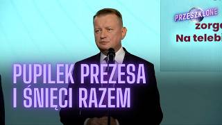 Nominacja Mariusza Błaszczaka i przypowieść prezydenta quotPrzeszklonequot TVN24 [upl. by Sivle]