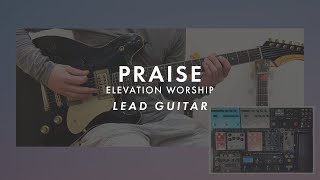 Praise  Elevation Worship  Lead Guitar [upl. by Yoshio]