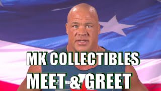 WWE Legend Kurt Angle Meet amp Greet WRESTLECON  DALLAS TX [upl. by Yelyah]