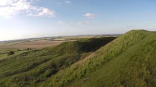 Barbury Castle Iron age hill fort [upl. by Nobel]