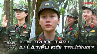 XEM TRƯỚC T1  PA Đào muốn làm Tiểu đội trưởng Thùy Tiên dí Uyển Ân tới cùng  SAO NHẬP NGŨ 2024 [upl. by Leda]