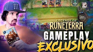 MI PRIMERA PARTIDA a LEGENDS OF RUNETERRA GAMEPLAY EXCLUSIVO CooLife [upl. by Ydorb569]