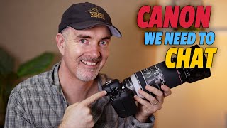 THIRD PARTY LENSES  CANON PRICING  WHY I CHOSE SONY [upl. by Kentiggerma]