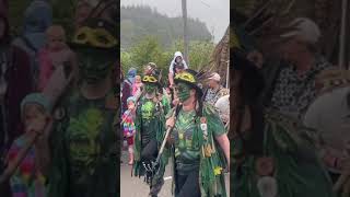 Sowerby bridge Rushcart festival with morris dancing at the Alma inn [upl. by Hazelton124]