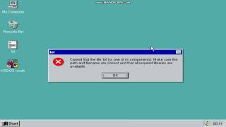 Windows 95 Dosbox test [upl. by Therron]