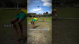 Ishow Speeds Bicycle Kick 🥶😱 shorts ronaldo ishowspeed shortsvideo [upl. by Collyer944]