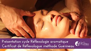 Massage BienÊtre des pieds mains et visage  Cycle Réflexologie Aromatique Méthode Guérineau [upl. by Meeki]