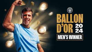 RODRI Ballon dOr 2024 Mens Winner [upl. by Suki]