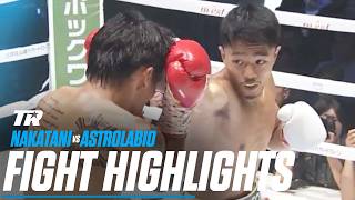 Junto Nakatani Wastes No Time With First Round Knockout  FIGHT HIGHLIGHTS [upl. by Nbi]