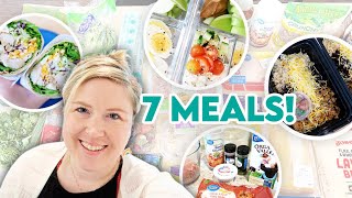 💵 7 MEALS for 100 😮 GROCERY HAUL  MEAL PREP ON A BUDGET [upl. by Enirolf]