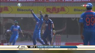 IND vs ENG  ODI  3  England Batting  Highlights [upl. by Elatnahc]