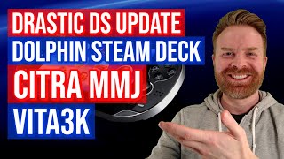 Drastic DS free Vita Emulation GameCube on the Steam Deck and 3DS Emulator updates [upl. by Ludly]