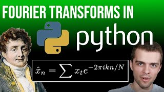 All Types of Fourier Transforms in PYTHON [upl. by Eidroj]