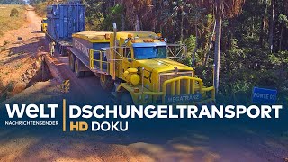 Schwertransport im brasilianischen Dschungel  HD Doku [upl. by Adirf]