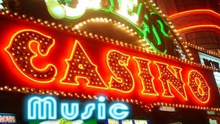 Las Vegas Casino Music Video For Night Game of Poker Blackjack Roulette Wheel amp Slots [upl. by Bain154]