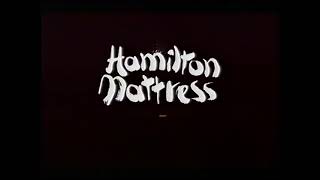 Original VHS Opening Hamilton Mattress UK Retail Tape [upl. by Zea127]