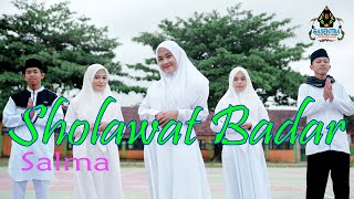 SHOLAWAT BADAR New Version  SALMA feat Revina Alisa Sahril Agung Official Music Video [upl. by Atteuqahc]