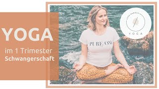 Yoga im ersten Trimester  Schwangerenyoga für den Anfang  Yoga in der Schwangerschaft zu Beginn [upl. by Manon]